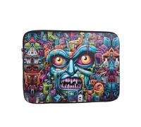 WZYWHJ Housse pour ordinateur portable 17" avec impression murale - Motif graffiti cool - Pour homme et femme - Pour voyage d'affaires, école, bureau - Utilisation quotidienne