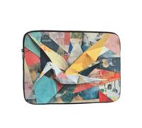 WZYWHJ Housse pour ordinateur portable de 12 pouces - Motif origami - Pour homme et femme - Pour voyage d'affaires, école, bureau - Utilisation quotidienne