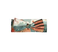 WZYWHJ Illustration de paysage, bandeau de bébé et accessoires de cheveux souples élastiques pour nouveau-nés et filles