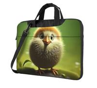 WZYWHJ Kiwi Bird Mignon Impression Ultra-mince Portable Simple Épaule Sac Ordinateur Portable Accessoires Informatique Doux Antichoc pour Ordinateurs Portables, Noir , 13 inch