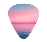 Wzywhj Lot de 12 médiators colorés en ABS pour guitare basse, ukulélé, acoustique ou électrique