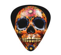 Wzywhj Lot de 12 médiators Day of the Dead Masks pour guitare basse, ukulélé, guitare acoustique et électrique