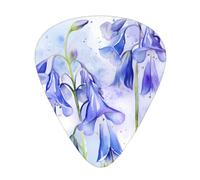 Wzywhj Lot de 12 médiators imprimés Lily of the Valley - Prise en main facile - Pour ukulélé, guitare électrique ou acoustique