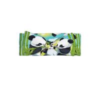 WZYWHJ Lot de 2 bandeaux élastiques et doux pour bébé avec motif pandas heureux pour les nouveau-nés et les filles