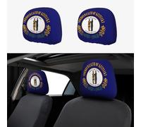 WZYWHJ Lot de 2 housses de coussin de siège universelles Motif drapeau de l'État du Kentucky