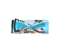 WZYWHJ Love Island on the S Pattern Bandeau pour bébé avec nœud et élastique doux Accessoires pour cheveux pour nouveau-nés et filles