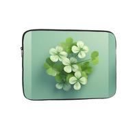 WZYWHJ Lucky Clover Housse de protection antichoc pour ordinateur portable 13" pour homme et femme, voyage d'affaires, école, bureau, usage quotidien
