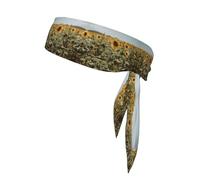 WZYWHJ Magnifique bandeau de sport avec image de tournesol pour homme et femme, bandeau pour la course à pied, l'entraînement, le football