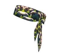 WZYWHJ Magnifique bandeau imprimé mouton, serre-tête de sport, bandeau pour homme et femme, bandeau pour la course à pied, l'entraînement, le football