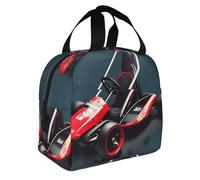 WZYWHJ Mini sac à déjeuner isotherme portable avec imprimé kart - Robuste et facile à plier