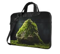 WZYWHJ Moss on the rocks Printing Ultra-mince Portable Single Shoulder Laptop Bag Computer Accessories Soft Shockproof for Laptops, Noir , 13 inch