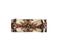 WZYWHJ Native American Painting Prints Baby Bow Headbands and elastic soft hair accessories for newborns and girls