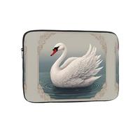 WZYWHJ Nice Swan Housse antichoc pour ordinateur portable 10" pour homme et femme, voyage d'affaires, école, bureau, usage quotidien
