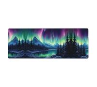 WZYWHJ Northern Lights Coussin de clavier extra large en caoutchouc épais antidérapant pour bureau