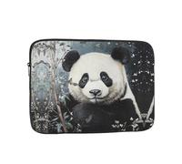 WZYWHJ Panda in the Bamboo Housse antichoc pour ordinateur portable 17" pour homme et femme Voyage d'affaires, école, bureau usage quotidien