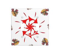 WZYWHJ Panneau thermoplastique à motif de rotation à huit sens pour interrupteur mural décoratif qui n'est pas facilement endommagé