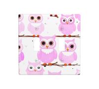 WZYWHJ Panneau thermoplastique décoratif en forme de hibou pour interrupteur - Plaque murale décorative qui n'est pas facilement endommagée