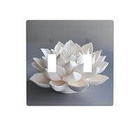 WZYWHJ Panneau thermoplastique fait à la main pour interrupteur mural décoratif qui n'est pas facilement endommagé