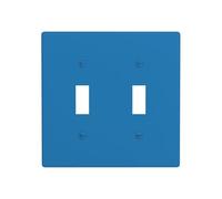 WZYWHJ Panneau thermoplastique imprimé bleu ciel pour interrupteur mural décoratif qui n'est pas facilement endommagé