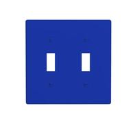 WZYWHJ Panneau thermoplastique imprimé bleu roi pour interrupteur mural décoratif qui n'est pas facilement endommagé