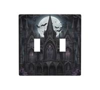 WZYWHJ Panneau thermoplastique imprimé chauve-souris pour interrupteur mural décoratif qui n'est pas facilement endommagé