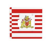 WZYWHJ Panneau thermoplastique, motif drapeau du Sénat de Brême pour interrupteur, plaque murale décorative qui n'est pas facilement endommagée