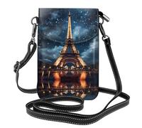 WZYWHJ Paris Tower Picture Sac à bandoulière en cuir pour femme avec bandoulière réglable