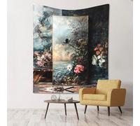 WZYWHJ Peinture à l'huile vintage - Décoration murale - 152,4 x 129,5 cm - Douce et durable - Légère - Pour chambre à coucher et dortoir