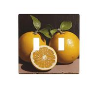 WZYWHJ Petit panneau thermoplastique Kumquat pour interrupteur mural décoratif qui n'est pas facilement endommagé