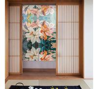 WZYWHJ Pure Lily Rideaux de qualité d'image - Séparateurs de pièce polyvalents pour la maison, le bureau, la cuisine - Rideau élégant et fonctionnel 86,4 x 142,2 cm