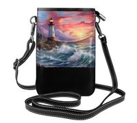 WZYWHJ Sac à bandoulière en cuir avec motif peinture diamant pour femme avec bandoulière réglable