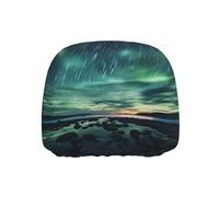 WZYWHJ Sea Under The Aurora Borealis Housse de protection pour tête de siège de voiture camion General Motors