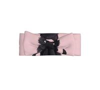 WZYWHJ Serre-tête avec nœud pour bébé avec motif chaton mignon et élastique doux pour les nouveau-nés et les filles