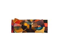 WZYWHJ Serre-tête avec nœud rond carré et élastiques doux pour nouveau-nés et filles