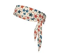 WZYWHJ Serre-tête de sport avec motif pentagramme pour homme et femme, bandeau pour la course à pied, l'entraînement, le football