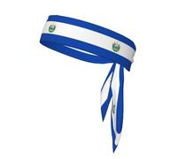 WZYWHJ Serre-tête imprimé El Salvador, bandeau de sport pour homme et femme, bandeau pour la course à pied, l'entraînement, le football