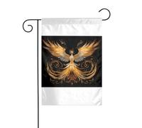 Wzywhj Superbe image Phoenix Drapeau de jardin d'été double face Décoration cour 30,5 x 45,7 cm