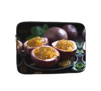 WZYWHJ Sweet and Sour Housse antichoc pour ordinateur portable 12" Motif fruits de la passion Pour homme et femme Voyage d'affaires, école, bureau quotidien