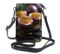 WZYWHJ Sweet and Sour Passion Fruit Picture Sac à bandoulière en cuir pour femme avec bandoulière réglable