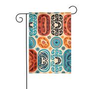 WZYWHJ Symbole culturel - Drapeau de jardin décoratif - 30,5 x 45,7 cm - Pour un environnement extérieur tendance