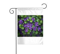 Wzywhj Tableau motif drapeau de jardin d'été double face Décoration cour 30,5 x 45,7 cm
