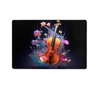 WZYWHJ Tapis de sol antidérapant avec impression cellophane, 182,9 x 121,9 cm, pour salon, bureau, table basse, lit, balcon
