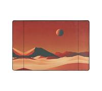 WZYWHJ Tapis de sol antidérapant Minimaliste Mars Prints doux et confortable bonne absorption d'eau Taille Nom pour salon et balcon