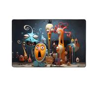 WZYWHJ Tapis de sol antidérapant pour salon, chambre d'enfant, tapis de jeu 152,4 x 99,1 cm, motif animation artistique