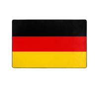 WZYWHJ Tapis de sol antidérapant pour salon, chambre d'enfant, tapis de jeu, 152,4 x 99,1 cm, motif drapeau allemand