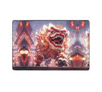 WZYWHJ Tapis de sol antidérapant pour salon, chambre d'enfant, tapis de jeu, 152,4 x 99,1 cm, motif lion, activité de danse