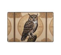 WZYWHJ Tapis de sol antidérapant pour salon, chambre d'enfant, tapis de jeu, 152,4 x 99,1 cm, motifs chouettes King