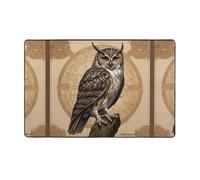 WZYWHJ Tapis de sol antidérapant pour salon, chambre d'enfant, tapis de jeu, 152,4 x 99,1 cm, motifs chouettes King