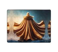 WZYWHJ Tapis de sol antidérapant pour salon, chambre d'enfant, tapis de jeu, 160 x 121,9 cm, cape brillante
