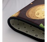 WZYWHJ Tapis de sol antidérapant pour salon, chambre d'enfant, tapis de jeu, 160 x 121,9 cm, images de pommes de terre imprimées